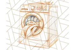 Cozy Laundry Day Clipart PNG Pastel Home Decor, Home Png Product Image 2