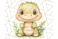 Pastel Safari Jungle Baby Animals PNG Clipart, Nursery Product Image 2