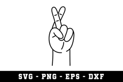 Hand Shake SVG | SVG Cut files | Cricut Product Image 1
