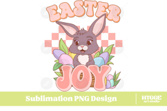 Easter Sublimation PNG Bundle Bunny Chick Farm Hip Hop Joy Product Image 8