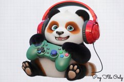 Gamer Animals Clipart PNG Product Image 1
