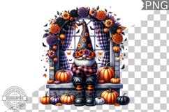 Halloween Gnome Sublimation - Halloween Clipart PNG Product Image 1