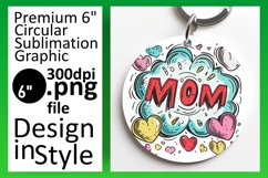 Mother's Day Round Sublimation Gallery Product Image 1