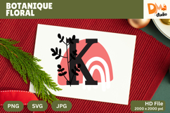 Botanique Floral Monogram Product Image 1