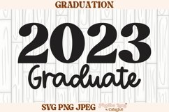 2023 Graduate SVG, Graduation SVG, Highschool SVG Product Image 1