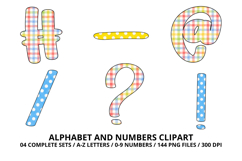 Back to School Alphabet png, letters doodle, school clipart Product Image 6