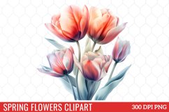 Spring Flowers Clipart Bundle Product Image 27