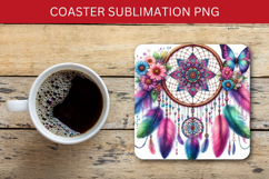 square coaster - boho vintage Product Image 1