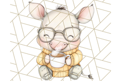 Safari Baby Animal Clipart PNG, Jungle Outfits Baby Animals Product Image 2