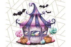Pastel Halloween Clipart Cute PNG Graphics, Halloween Png Product Image 2