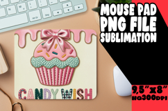 WHIMSICAL mouse PAD PNG Design, Holiday Product Image 1