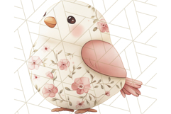 Pink Floral Stuffed Animal Clipart PNG, Cute Stuffed Animals Product Image 2