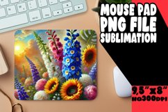 Cozy Mouse Mat Design Magic, Flower Product Image 1