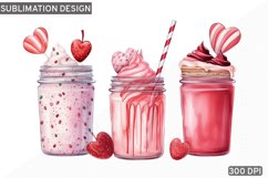 Valentine&#039;s Day Coffee PNG Sublimation design Product Image 1