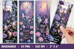 Cozy Girl Bookmark Sublimation Product Image 1