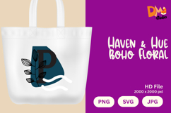 Haven &amp; Hue Boho Floral Monogram Product Image 1