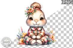 Floral Nursery Animal Sublimation Clipart Bundle Product Image 2