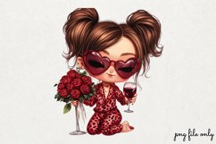 Lazy Sassy Angle for Valentine Clipart PNG Product Image 1