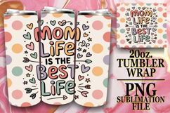 Cheerful Reflections 20oz tumbler wrap, Mother's Day Product Image 1