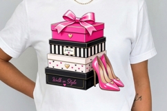 Glam Girl Essentials PNG Clipart Bundle, Pink Beauty Makeup Product Image 3