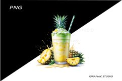 Milkshake Clipart, Food Clipart Product Image 1