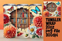 Sublimation Designs for 20oz Tumblers , Books Product Image 1