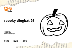 Spooky Dingbats Product Image 1