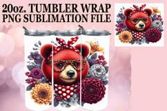 Radiant days 20oz tumbler wrap, Cute Animals Product Image 1