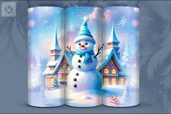 4 Christmas Seamless Tumbler Wrap 20 oz Product Image 3