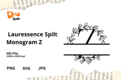 Lauressence Split Monogram Product Image 1