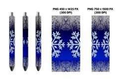 Winter Pen Sublimation Bundle | Epoxy Pen Wrap Product Image 9