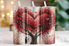 Couple Love Tumbler Wrap | Sublimation | Tumblers Product Image 1