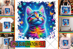 Fun Tote Bag Ideas PNG, Cat Product Image 1