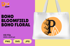 Boho Bloomfield Boho Floral Monogram Product Image 1