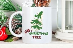 Oh, Christmas Tree, Christmas Tree Illustration, Design PNG Product Image 3