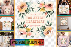 Cozy TSHIRT Art Ideas PNG, Flower Quote Product Image 1