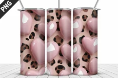 Valentines Love Skinny Tumbler PNG Wrap| Valentines Tumbler Product Image 3