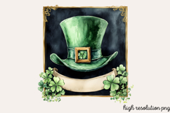 St Patricks Day Signs Clipart PNG Product Image 1