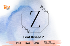 Leaf Kissed Monogram Product Image 1