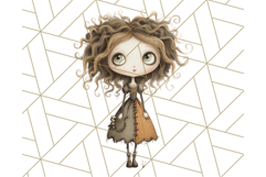 Creepy Dolls Clipart PNG Haunted Toy Characters Product Image 2