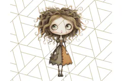 Creepy Dolls Clipart PNG Haunted Toy Characters Product Image 2