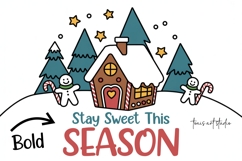 Warm Christmas Fonts | Cozy Handwritten Font Family Product Image 9