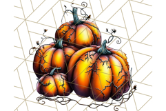 Spooky Jack O Lantern PNG Clipart, Scary Halloween Pumpkins Product Image 2