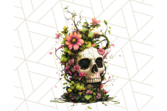 Floral Punk Frogs PNG - Neon Reble Grunge Amphibians Clipart Product Image 2