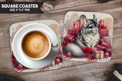 Pets &amp; Cute Animals Square Coaster Bundle, Pet Lover Gift Product Image 16