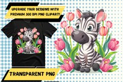 Magical Fauna Watercolor Sublimation Design Product Image 1