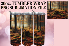 Radiant thoughts 20oz tumbler wrap, Autumn Product Image 1