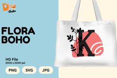Flora Boho Monogram Product Image 1