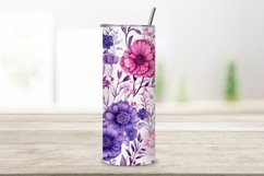 Whimsical Watercolor Wonderland Tumbler Wrap, Sublimation Product Image 2