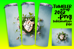 Creative 20oz Design for Any Occasion , 3D Heart Product Image 1